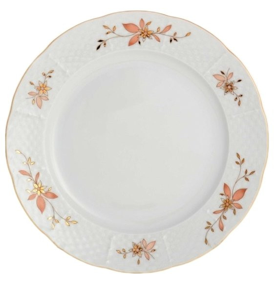 Набор тарелок Thun Менуэт 24 см 6 шт набор тарелок 19 см 6 шт thun мария луиза золотая лента 075247