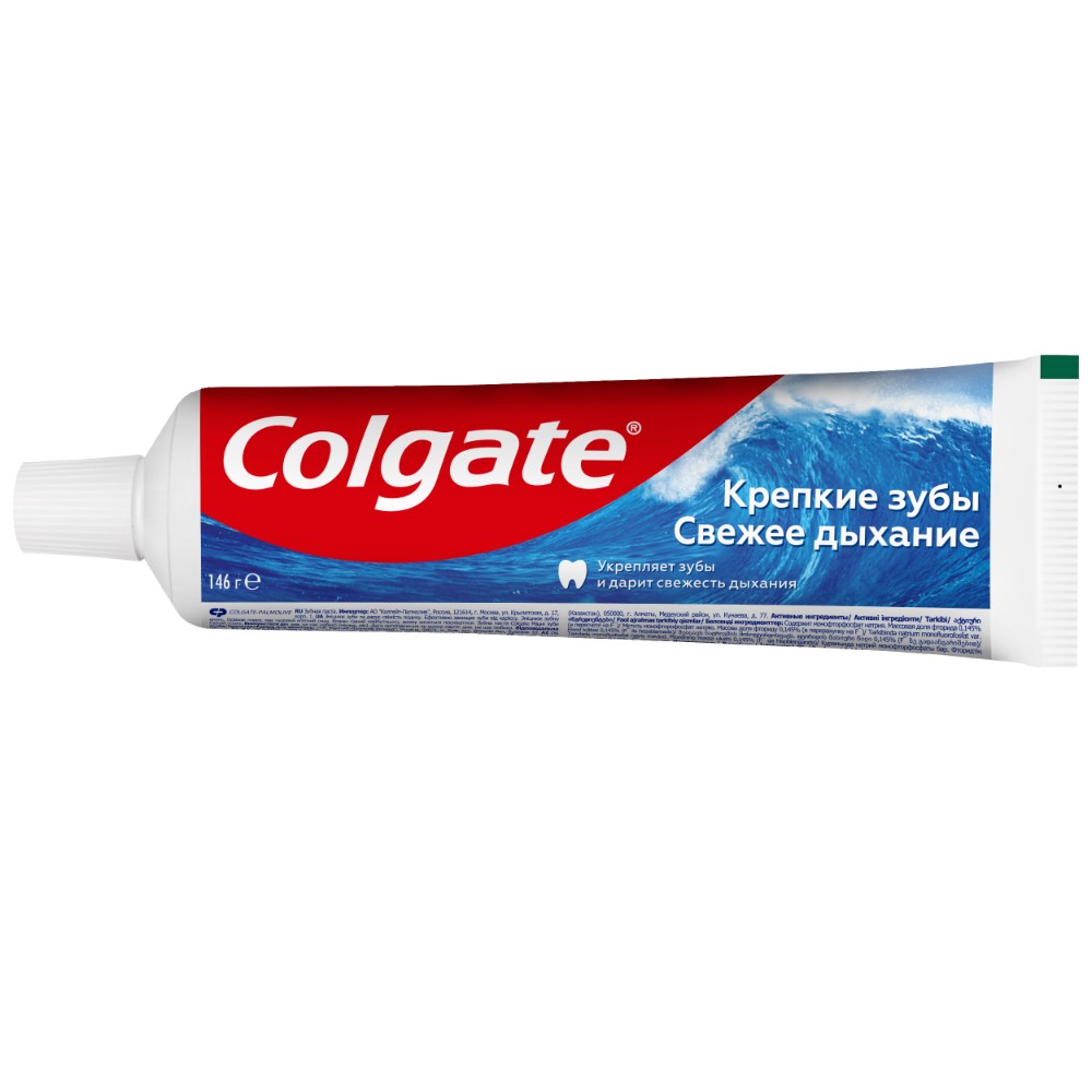 Зубная паста освежающая Colgate Крепкие Зубы Свежее Дыхание 100 мл, размер 20x5x5 см FCN89278 - фото 7