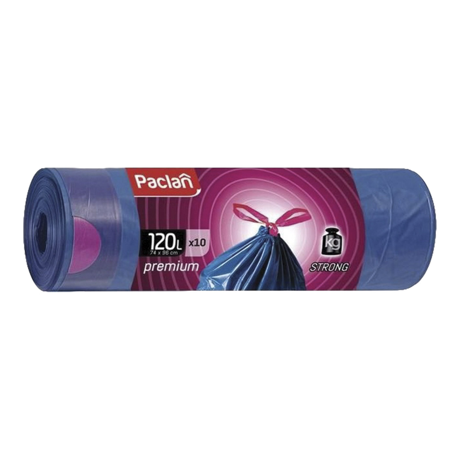 Мешки для мусора Paclan Premium с завязками 120 л 10 шт мешки для мусора paclan premium с завязками 60 литров 10 шт