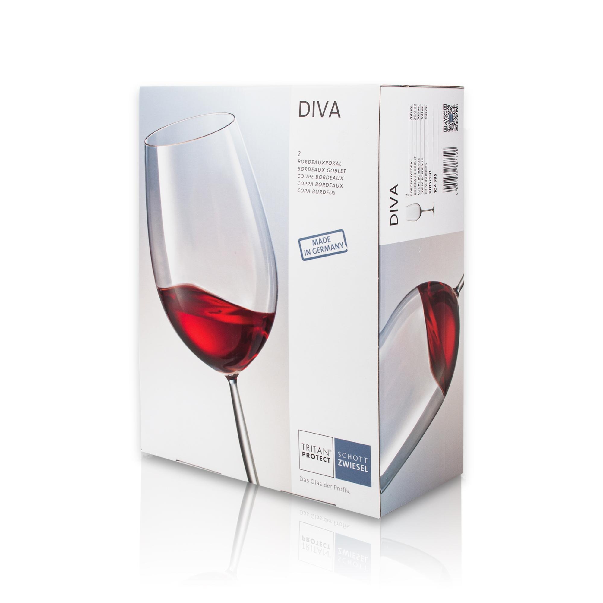 Набор бокалов Schott Zwiesel Diva 104595, цвет прозрачный 2024-06-08 - фото 2