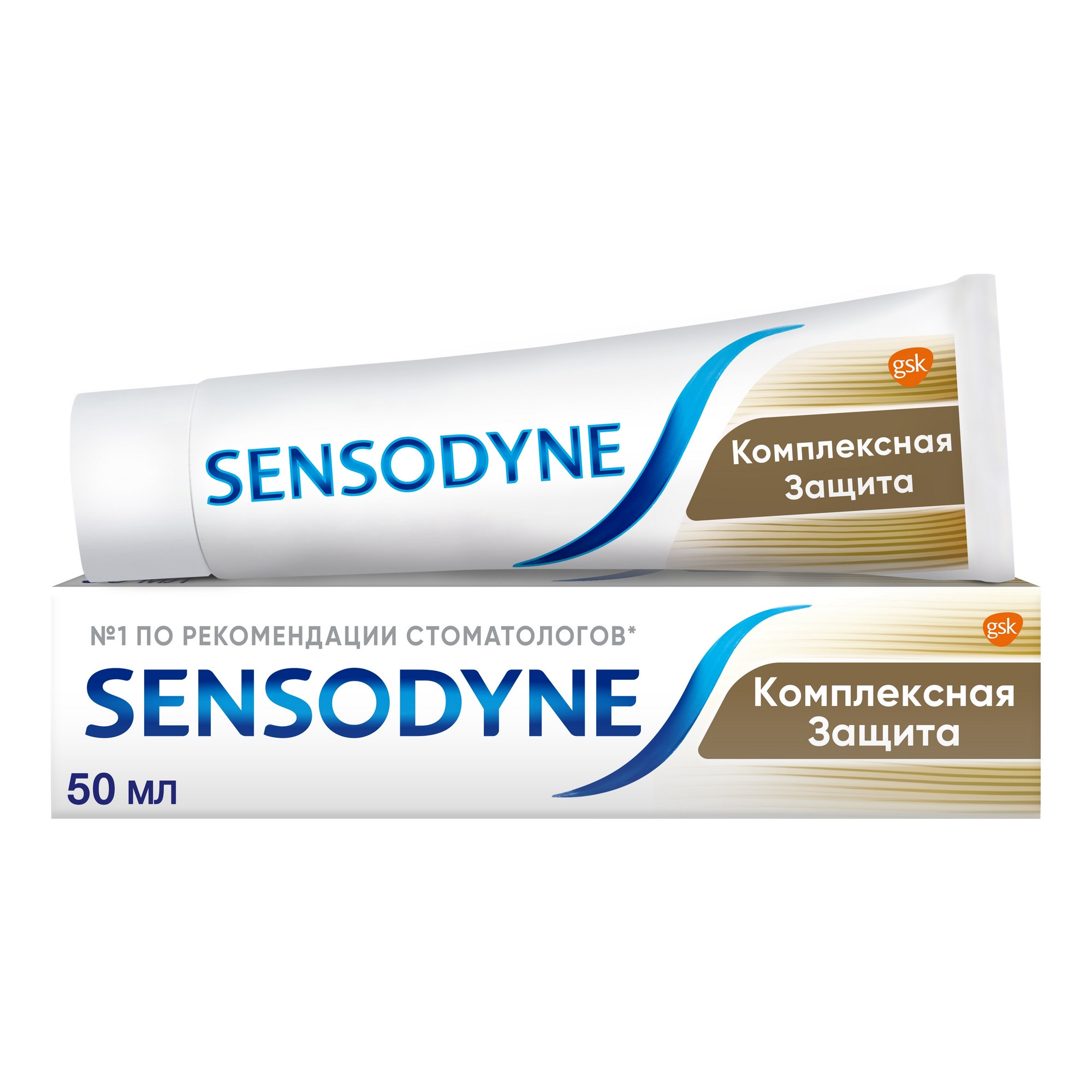 зубная паста sensodyne комплексная защита 75 мл Зубная паста Сенсодин total care комплексная защита 50 мл (48/97606)