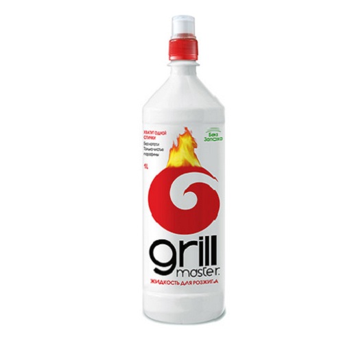 Жидкость для розжига Grill Master 1 л жидкость для розжига 0 5 л парафин grifon premium 650 034