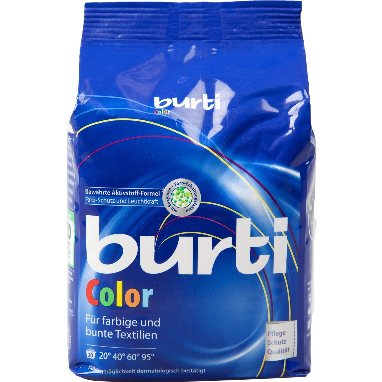 фото Стиральный порошок для цветного и тонкого белья burti color 1,5 кг