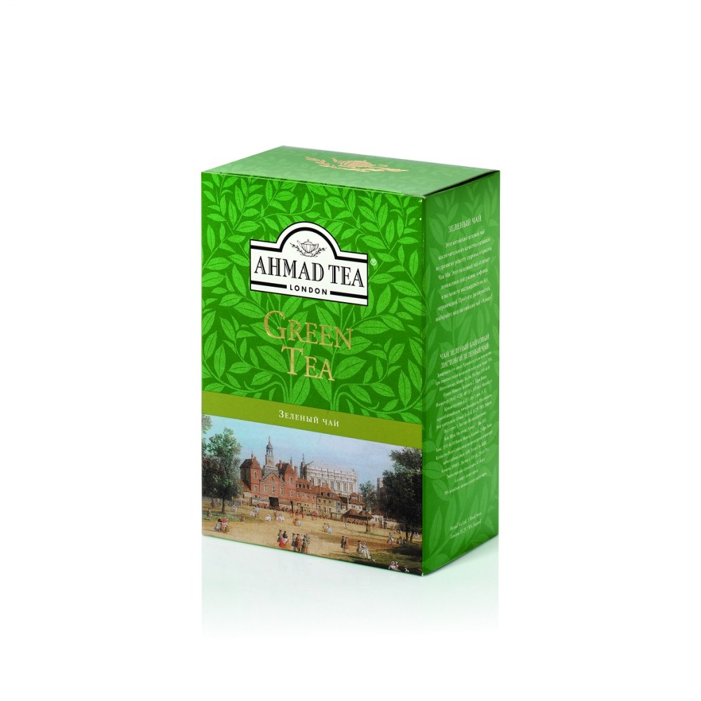 цена Чай зелёный Ahmad Tea 90 г