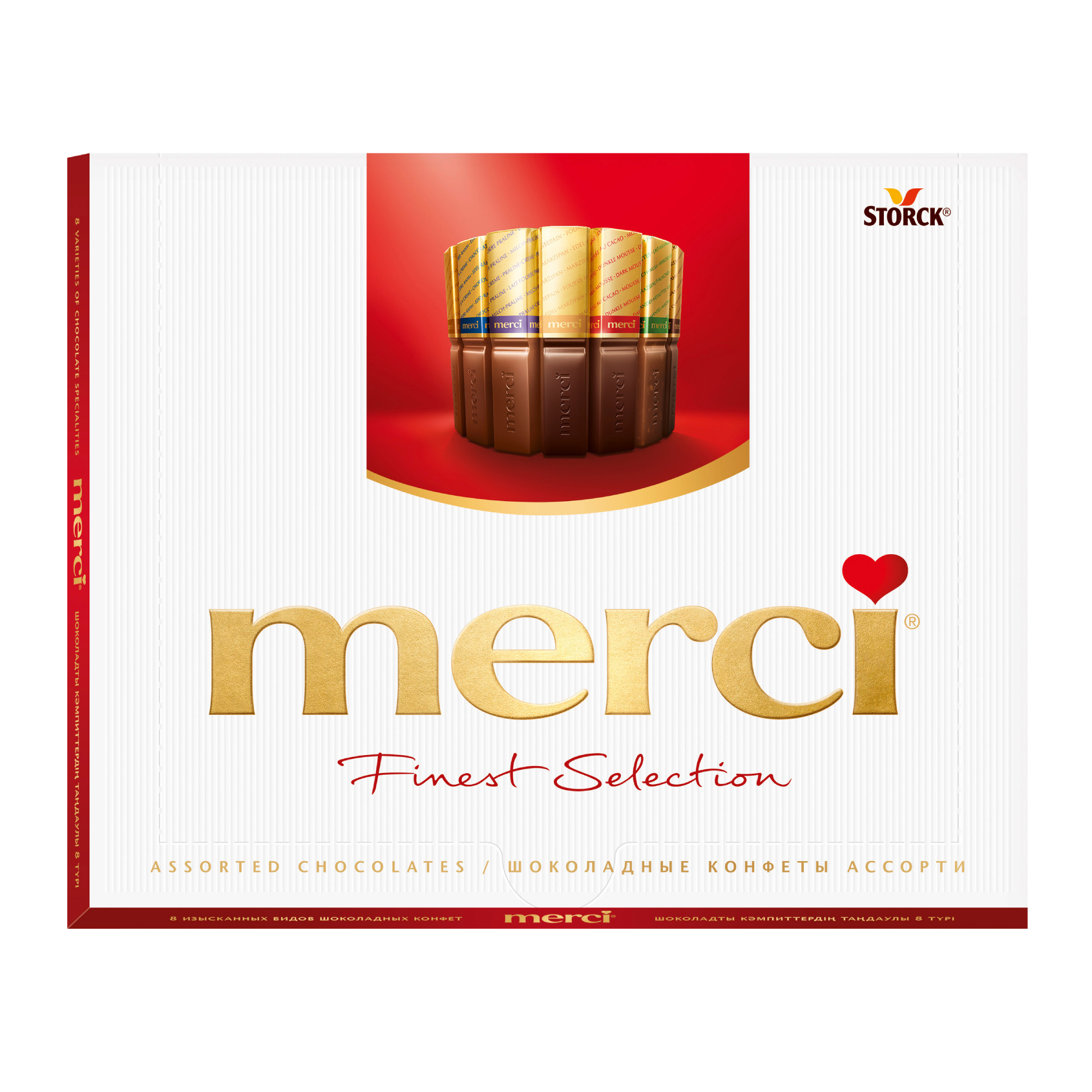 Конфеты Merci ассорти красное 250 г конфеты merci шоколадные ассорти 250г 1шт