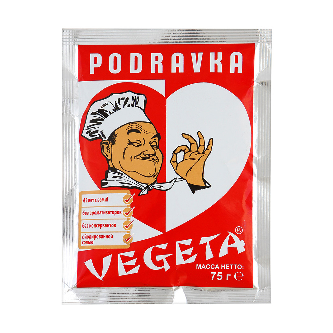 Приправа Podravka Vegeta универсальная 75 г сельдерей черешковый парус