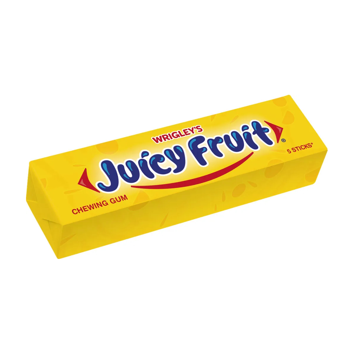 Жевательная резинка Juicy fruit, 5 пластинок, 13 г