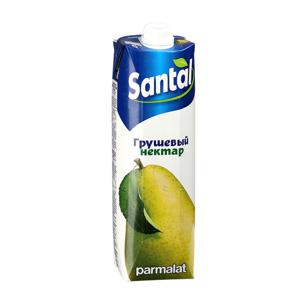 Нектар Santal Грушевый с мякотью 1 л нектар santal манго 1 л