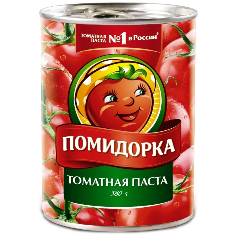Паста Помидорка томатная, 380 г паста томатная помидорка с базиликом 270 г