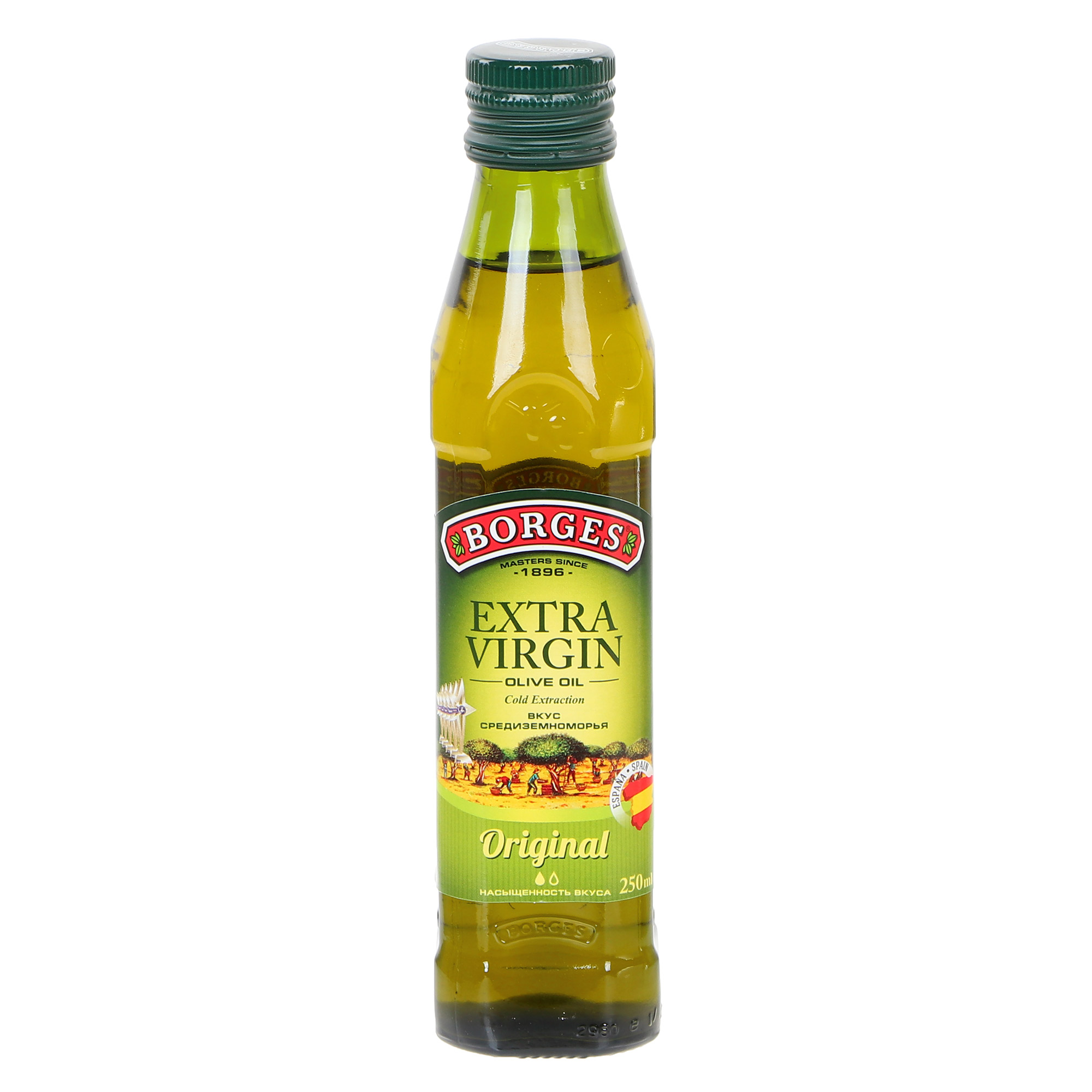 Масло оливковое BORGES Extra Virgin Original 250 мл масло оливковое extra virgin трюфель 250 мл