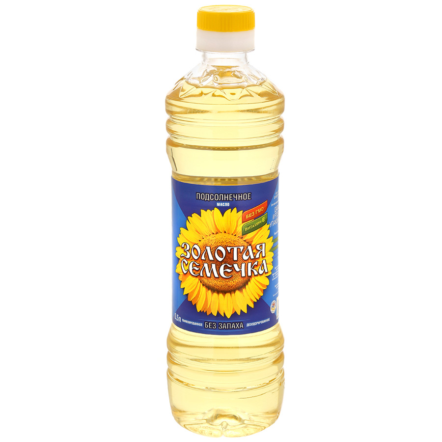 Масло подсолнечное Золотая семечка рафинированное 1 л масло альтеро голден подсолнечное с добавлением оливок 810 мл