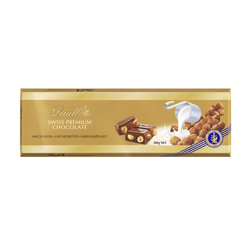 Шоколад Lindt молочный с фундуком 300 г тёмный шоколад bolci с цельным фундуком 150 г