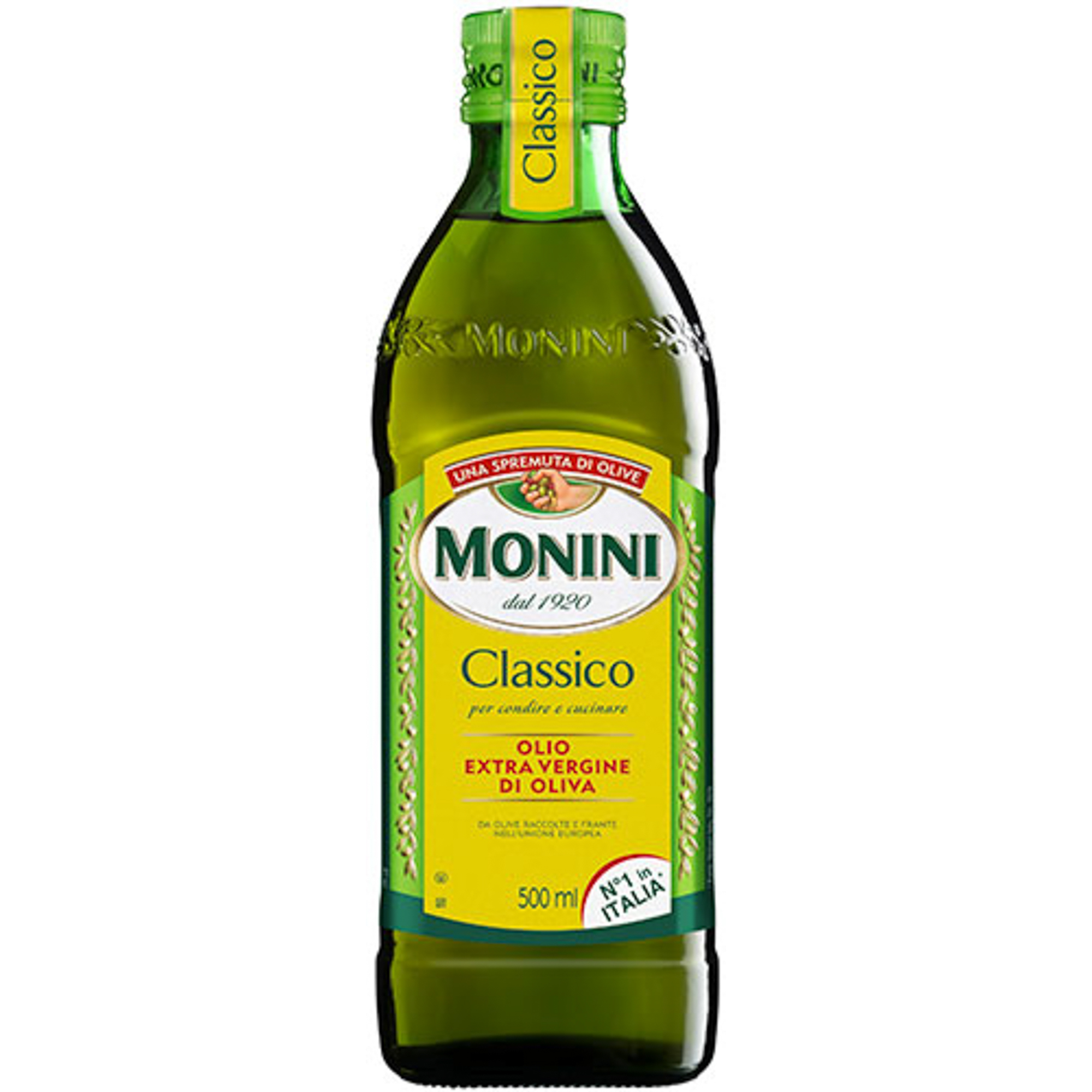 Масло оливковое Monini Classico Extra Virgin 500 мл масло оливковое itlv extra virgin balancio 500 мл стеклянная бутылка