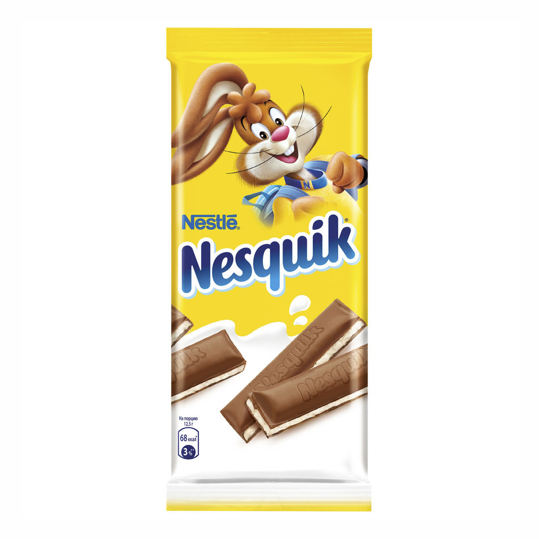 90г шоколад Nesquik молочный