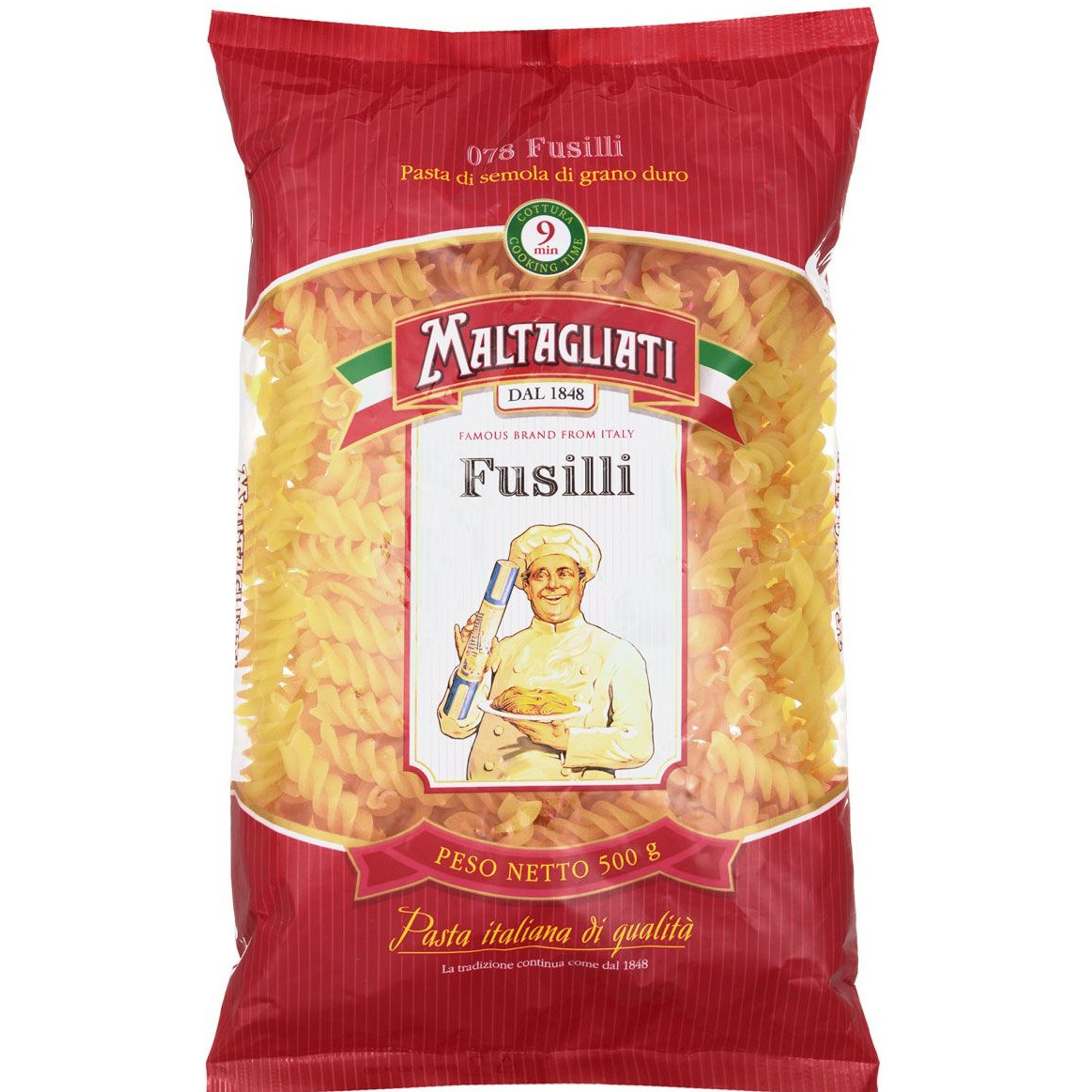 

Макаронные изделия Maltagliati №78 Спирали 500г