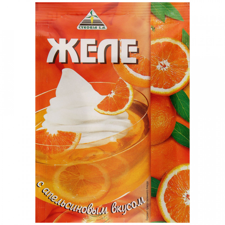 Смесь для желе Cykoria со вкусом апельсина, 50 г смесь для желе cykoria со вкусом малины 50 г