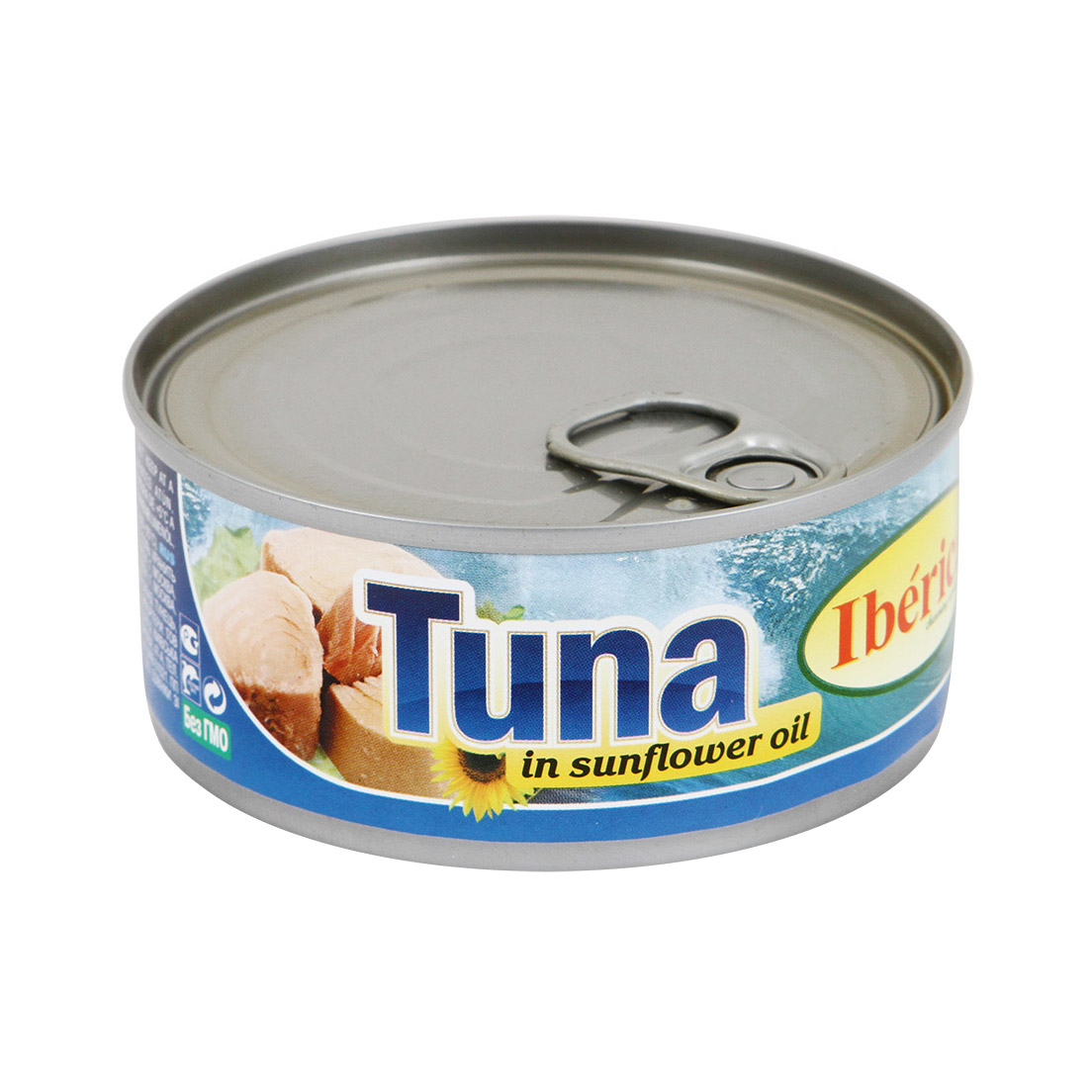Тунец Iberica в подсолнечном масле 160 г без бренда тунец кусочками в масле fortuna