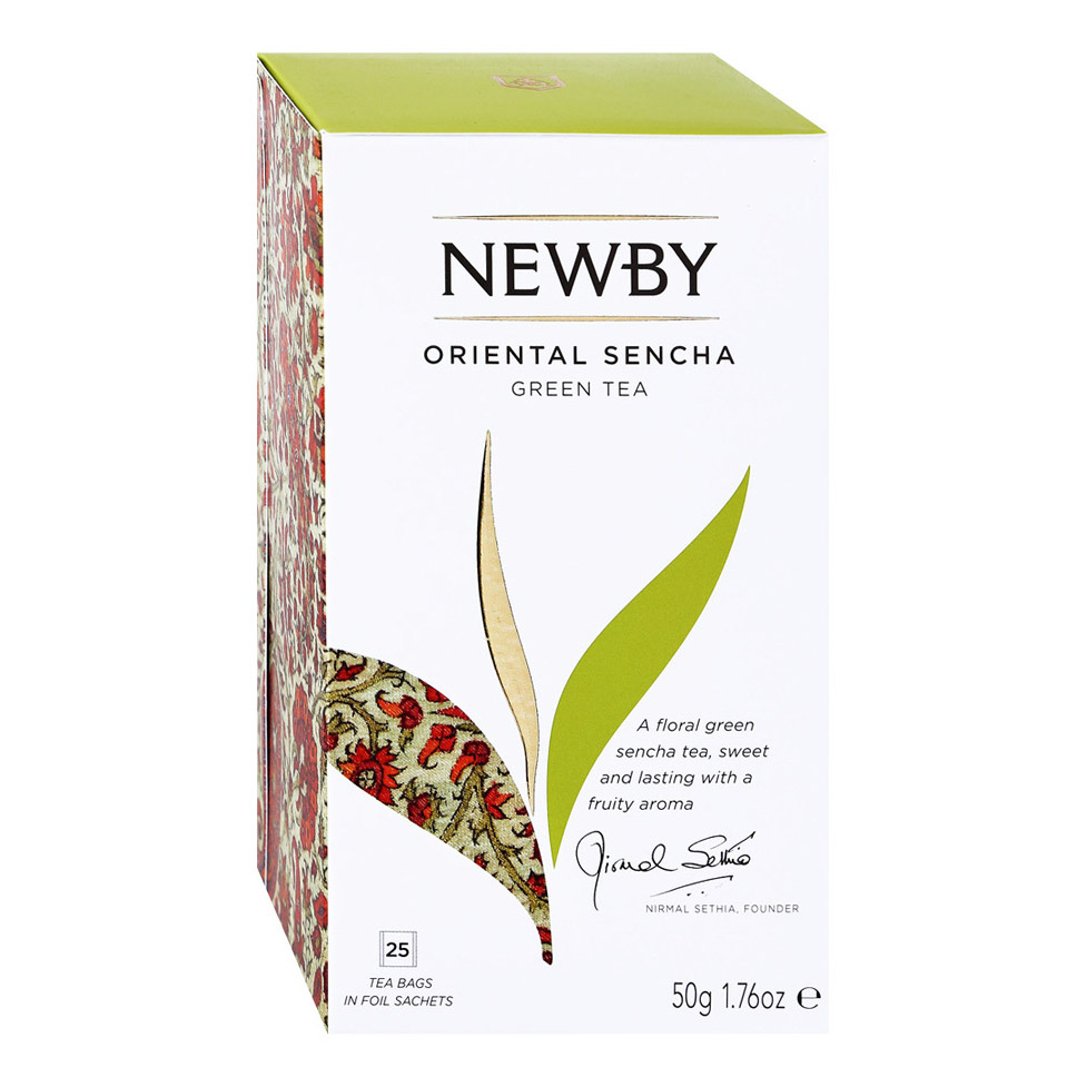 Чай Newby Восточная сенча 50 г чай зеленый newby зеленая сенча листовой 100 г