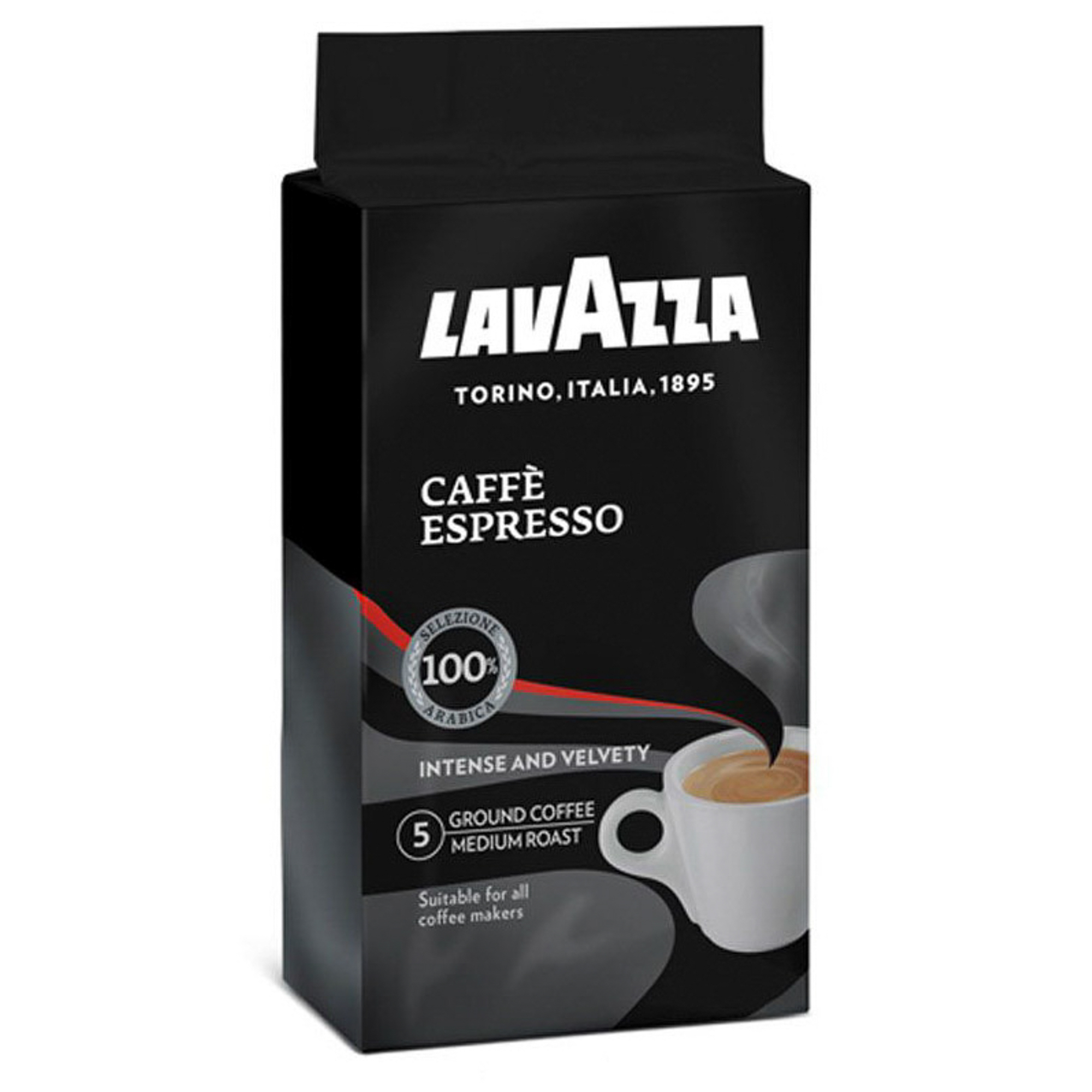 Кофе молотый Lavazza Caffe Espresso 250 г кофе brai gran 100% арабика свежеобжаренный молотый в фильтр пакете 8 шт по 8 гр
