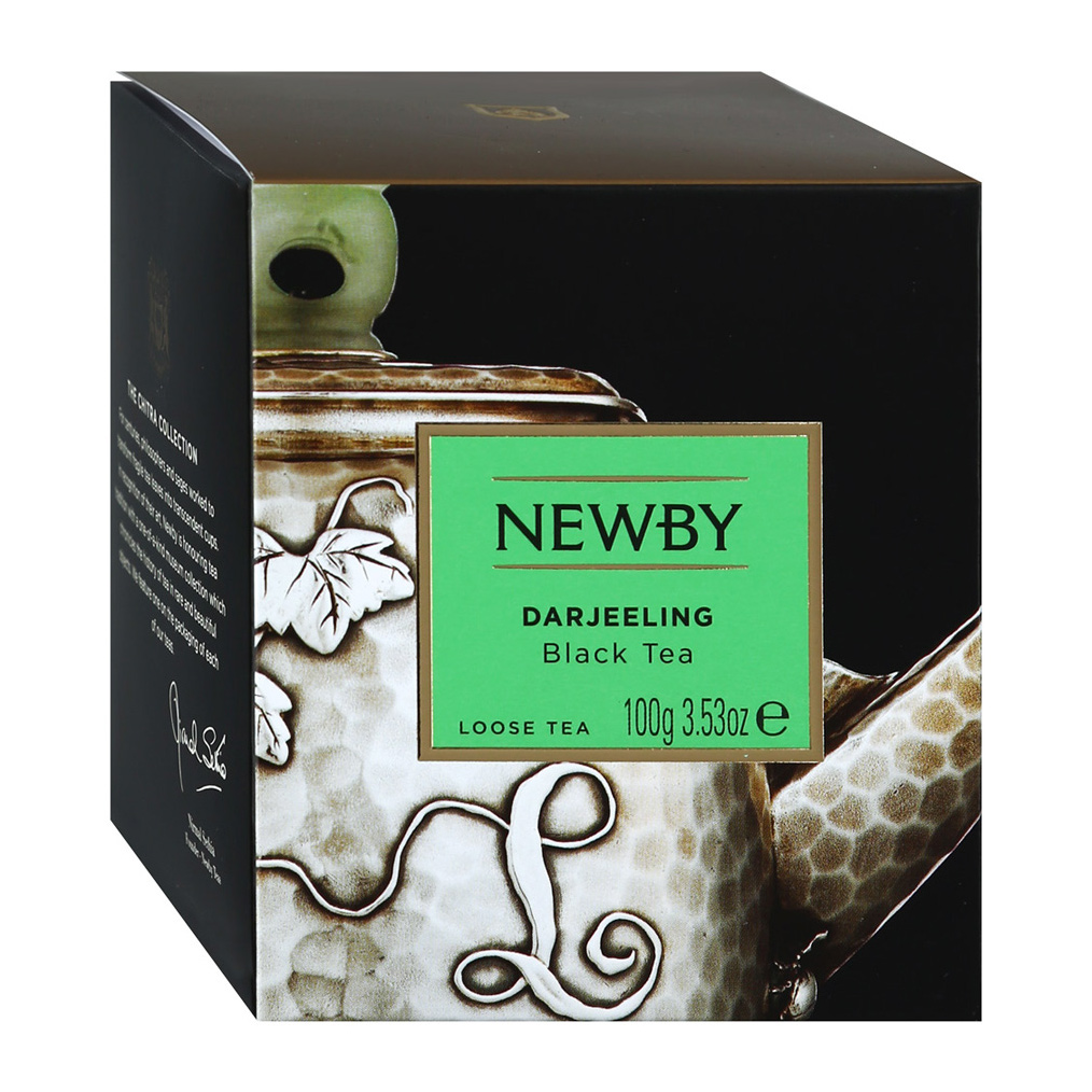 Чай черный Newby Darjeeling листовой 100 г чай зеленый newby зеленая сенча листовой 100 г
