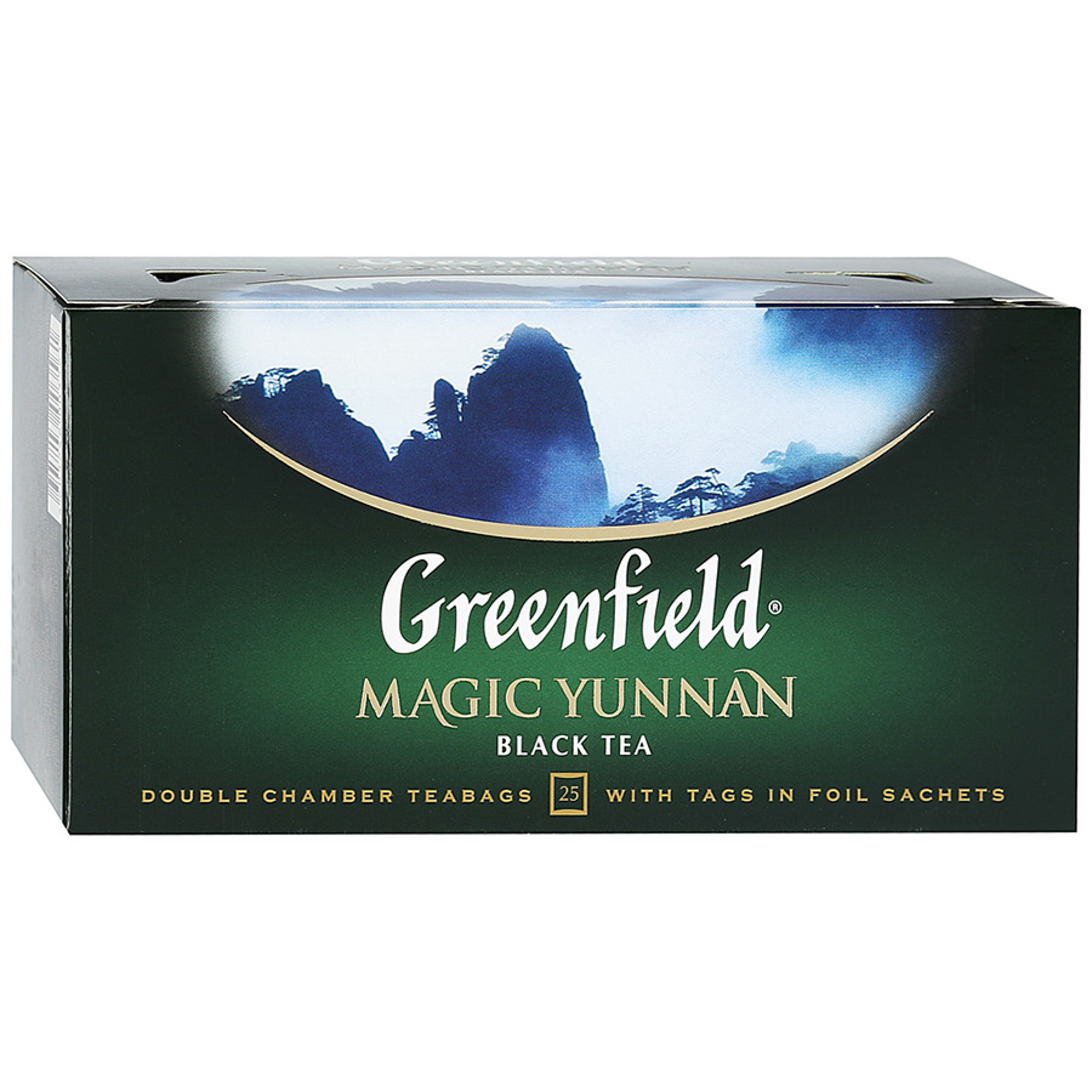 Чай magic. Чай черный Greenfield Magic Yunnan. Greenfield Magic Yunnan в пакетиках. Чай Гринфилд маджик Юньнань. Чай Гринфилд черный 25 пакетиков.