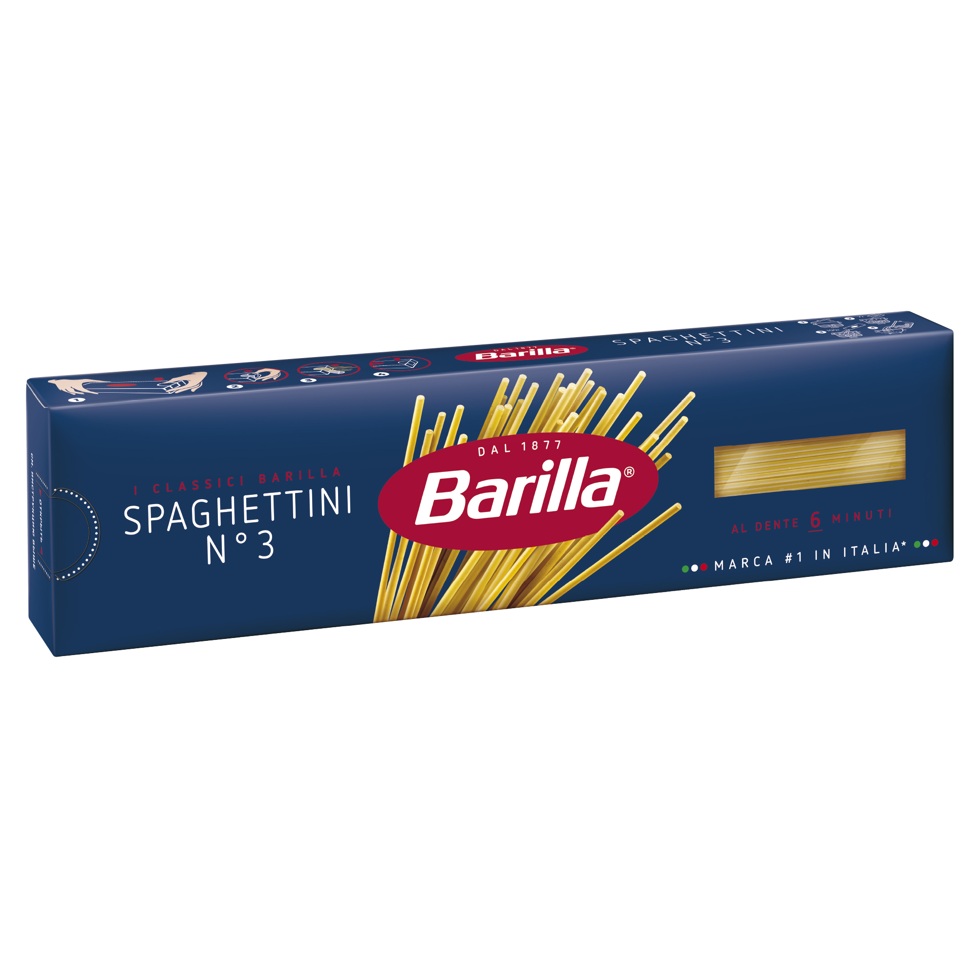 

Макаронные изделия Barilla Спагеттини №3 450 г