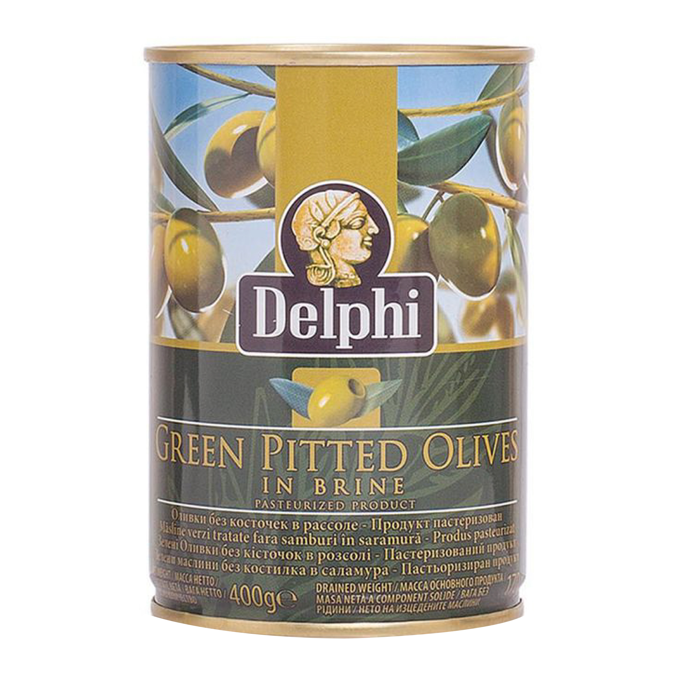 Оливки Delphi без косточки 400 г маслины delphi без косточки в рассоле 400 г