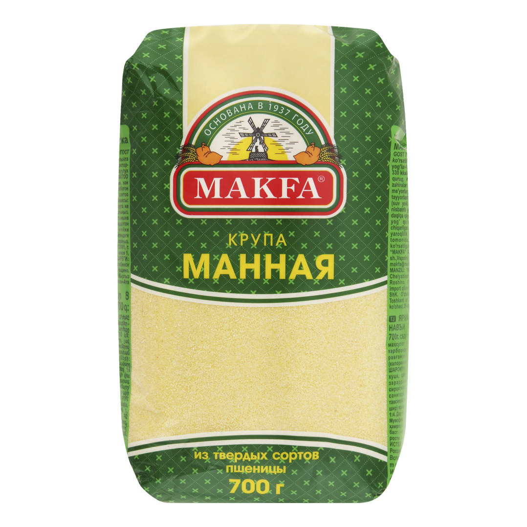 Крупа Makfa Манная 700 г