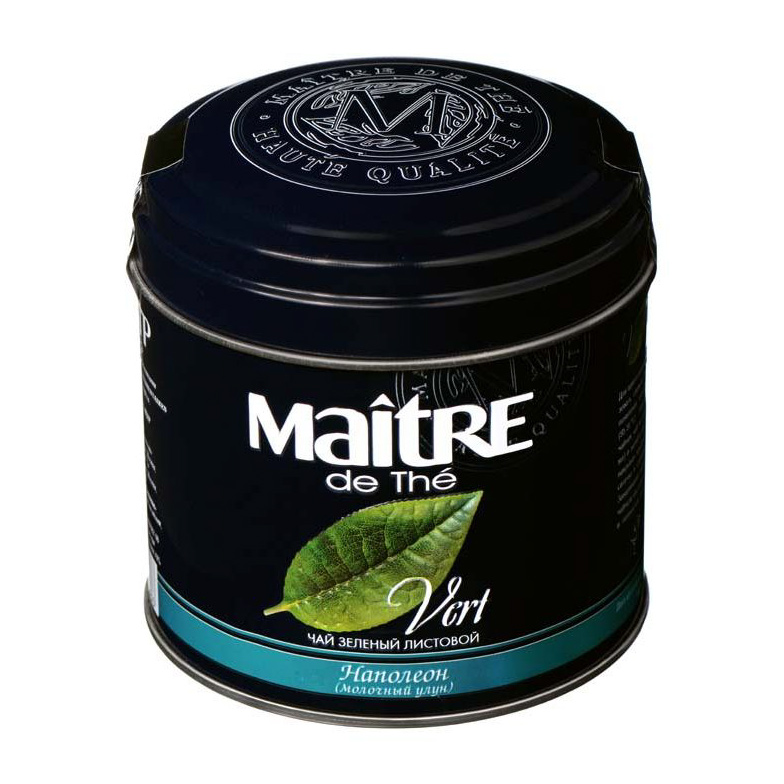 чай черный maitre de the selectoin кенийский в пакетиках 20х1 8 г Чай зеленый Maitre de The Наполеон 100 г