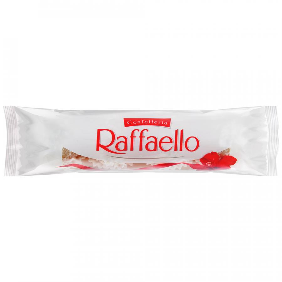 Конфеты Raffaello с цельным миндальным орехом в кокосовой обсыпке 40 г