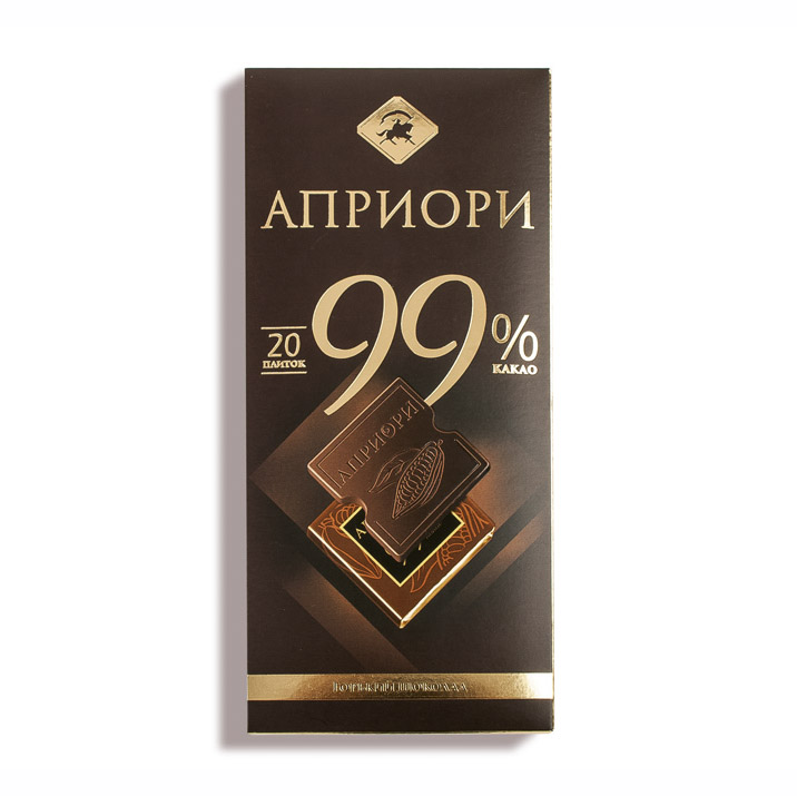 Шоколад Априори Горький 99% 100 г