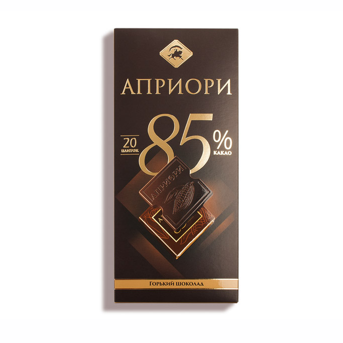 Шоколад Априори Горький 85% 100 г