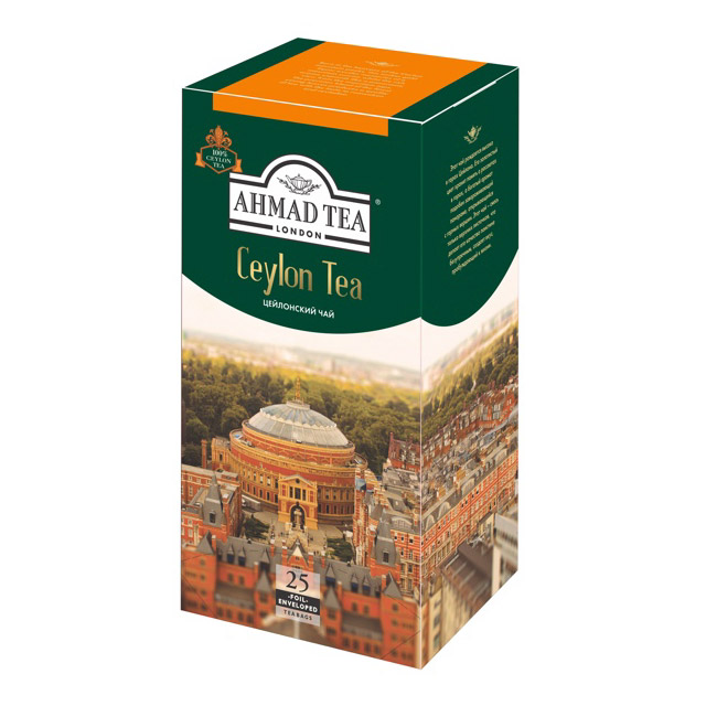 Чай Ahmad Tea Ceylon черный 25 пакетиков