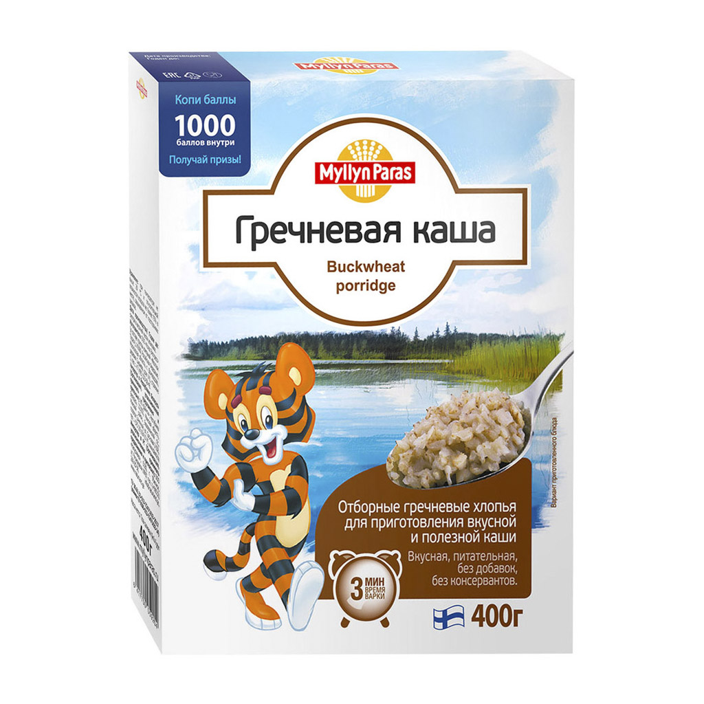 Гречневая каша Myllyn Paras 400 г