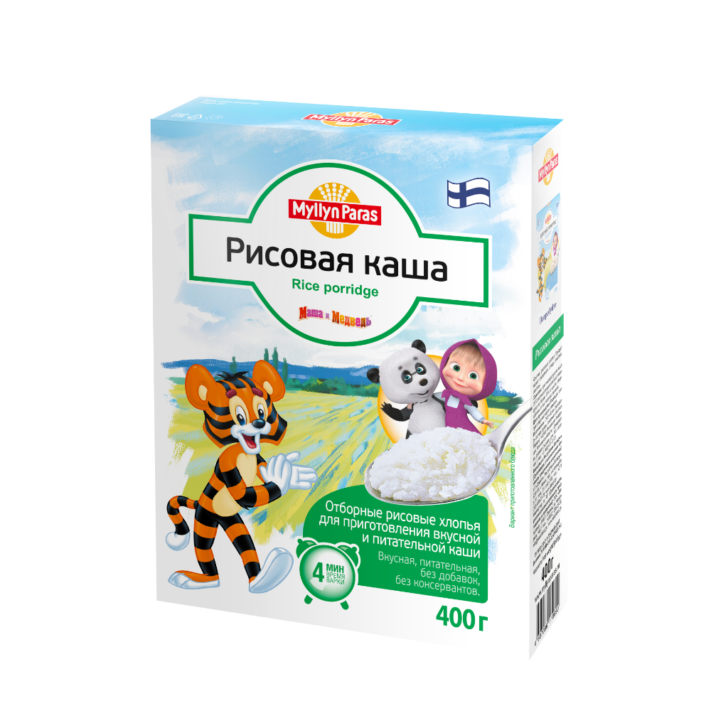 Каша Myllyn Paras безмолочная 400 г