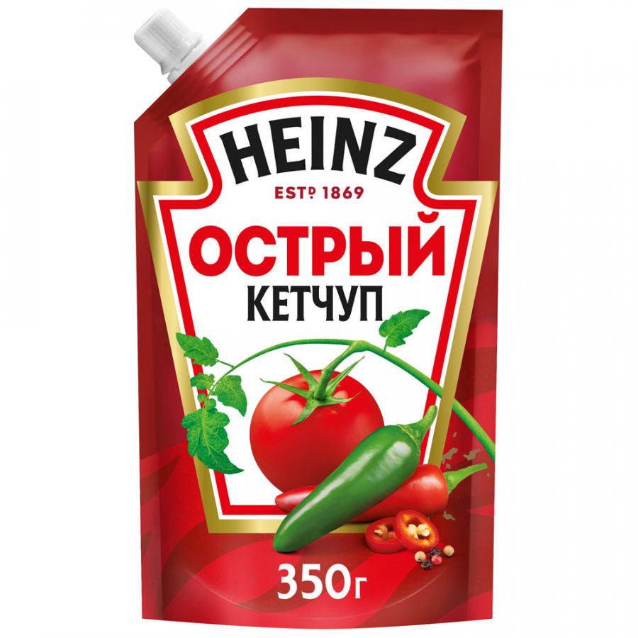 Кетчуп Heinz Острый, 350 г цена и фото