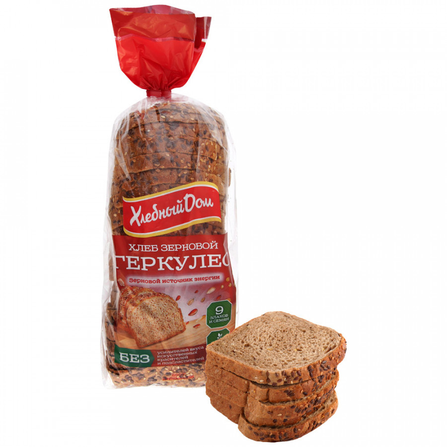 Хлеб Хлебный Дом Геркулес зерновой, 500 г
