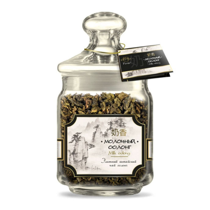 Чай зеленый улун Русская чайная компания Молочный оолонг, 90 г чай первая чайная компания манговый улун 185 г
