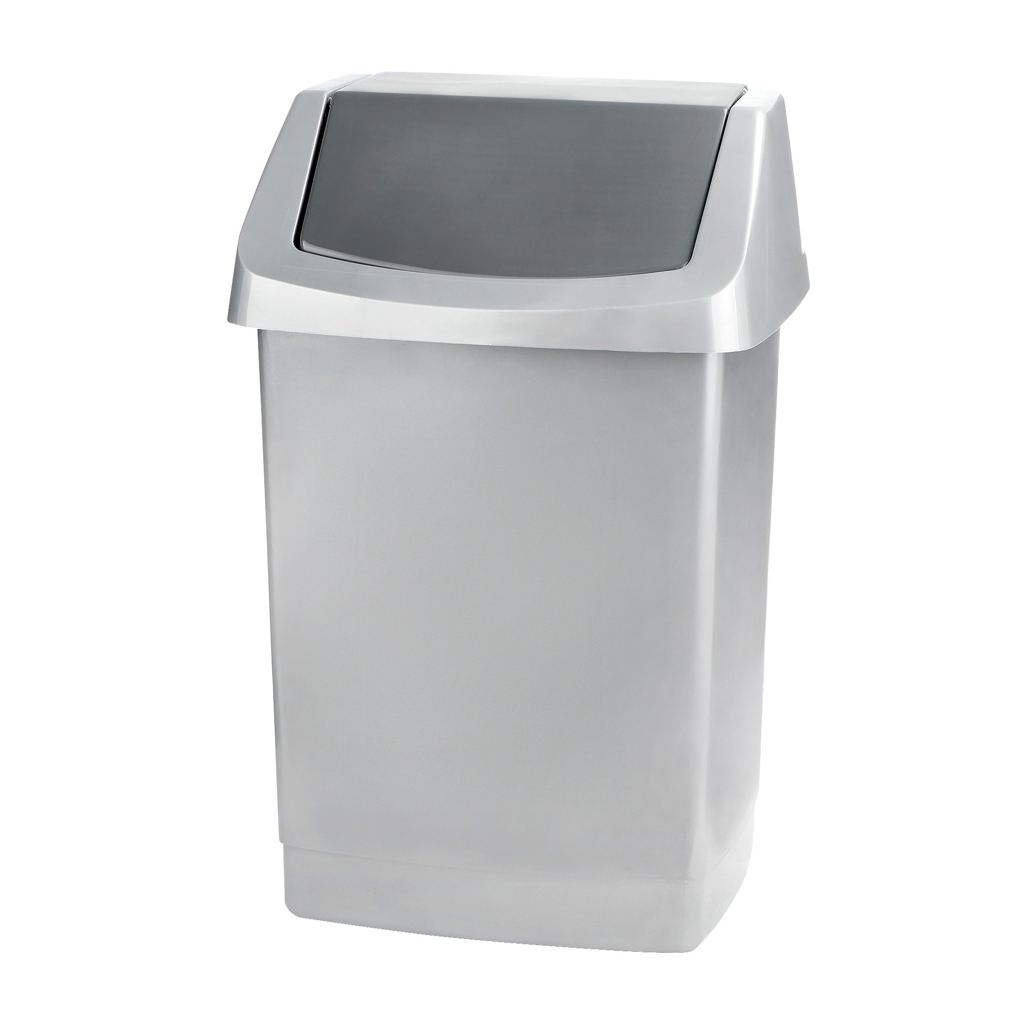 Контейнер для мусора Curver Click-it 25 л серый контейнер для мусора akay с крышкой 50 л