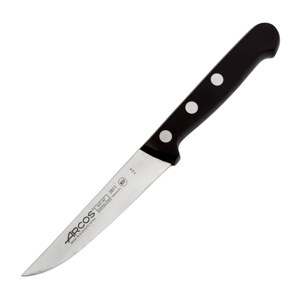 Нож овощной Arcos Universal 10 см arcos нож обвалочный universal 16 см серебристый черный