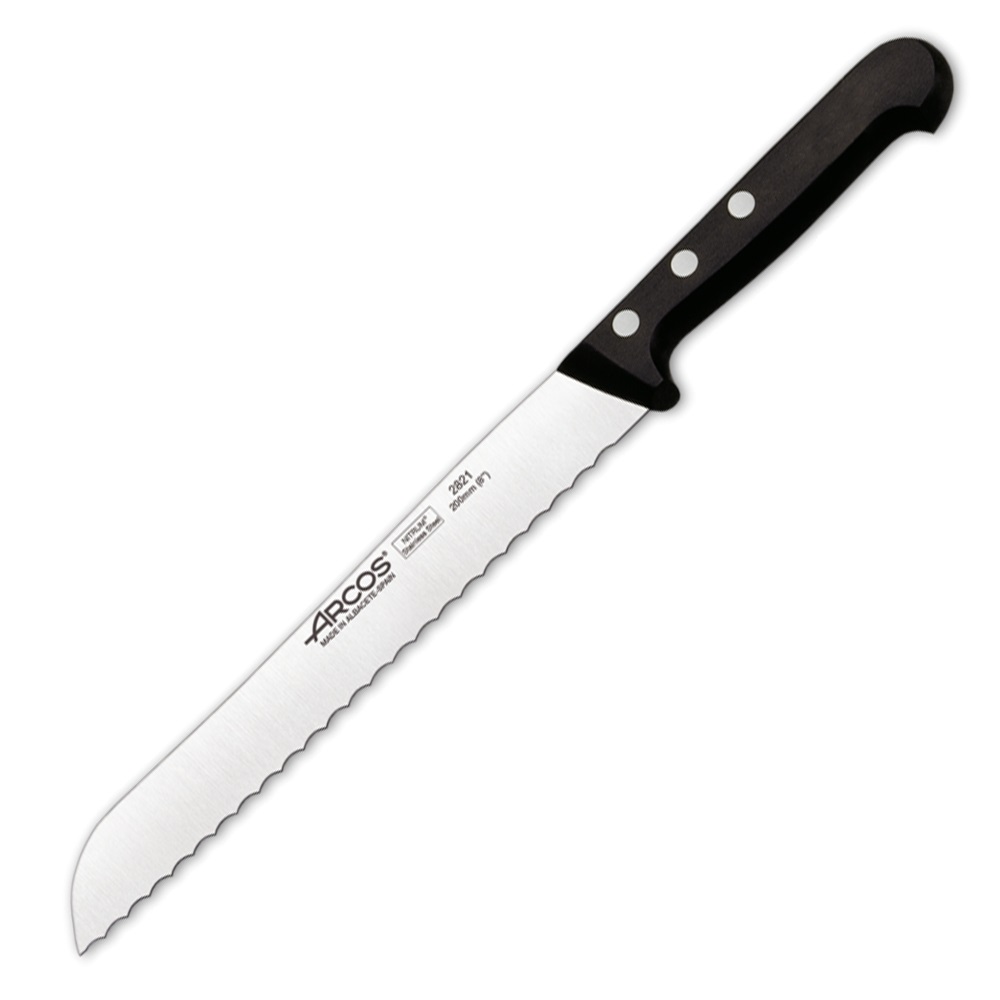 Нож для хлеба Arcos Universal 20 см arcos нож обвалочный universal 16 см серебристый черный