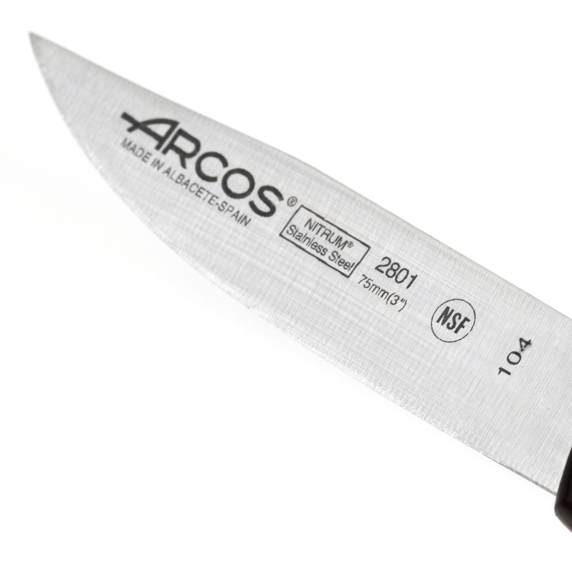 Нож для чистки Arcos Universal 7,5 см, цвет стальной - фото 2