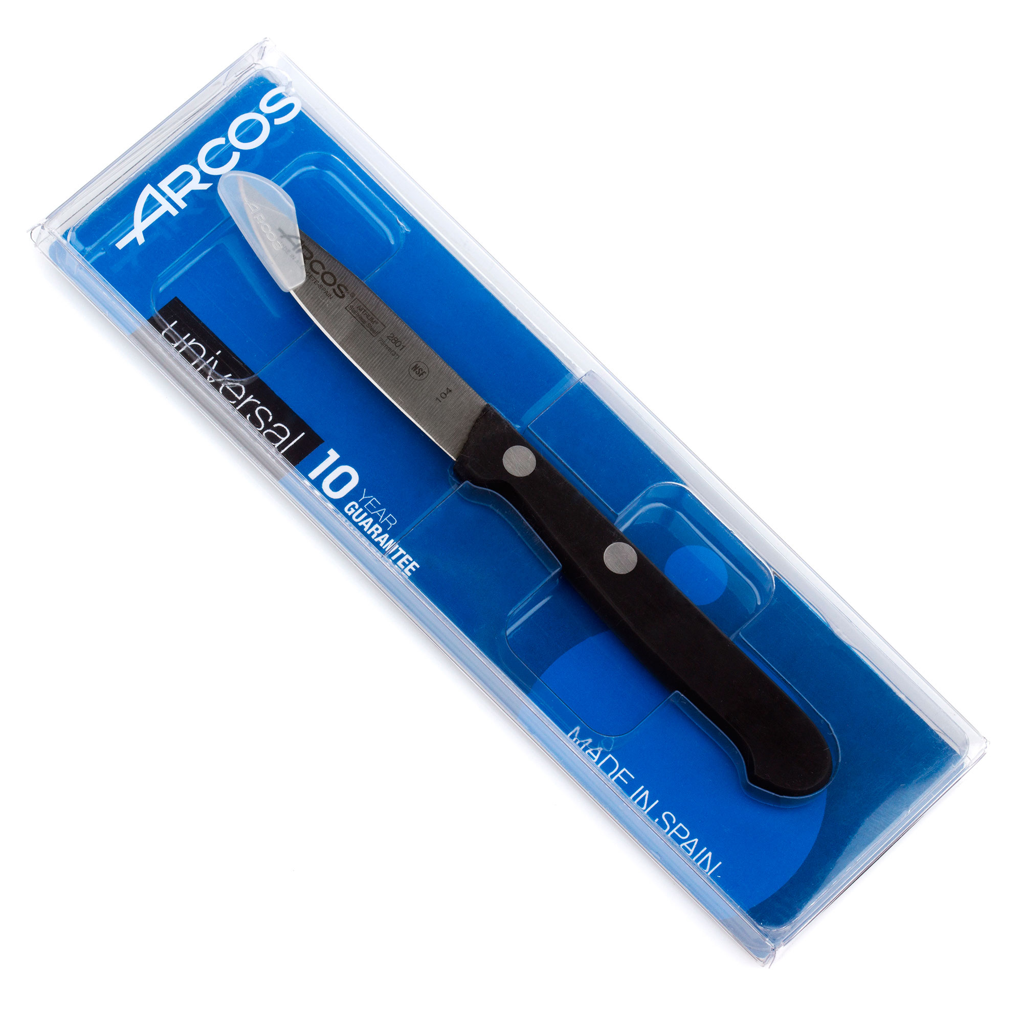 Нож для чистки Arcos Universal 7,5 см, цвет стальной - фото 3