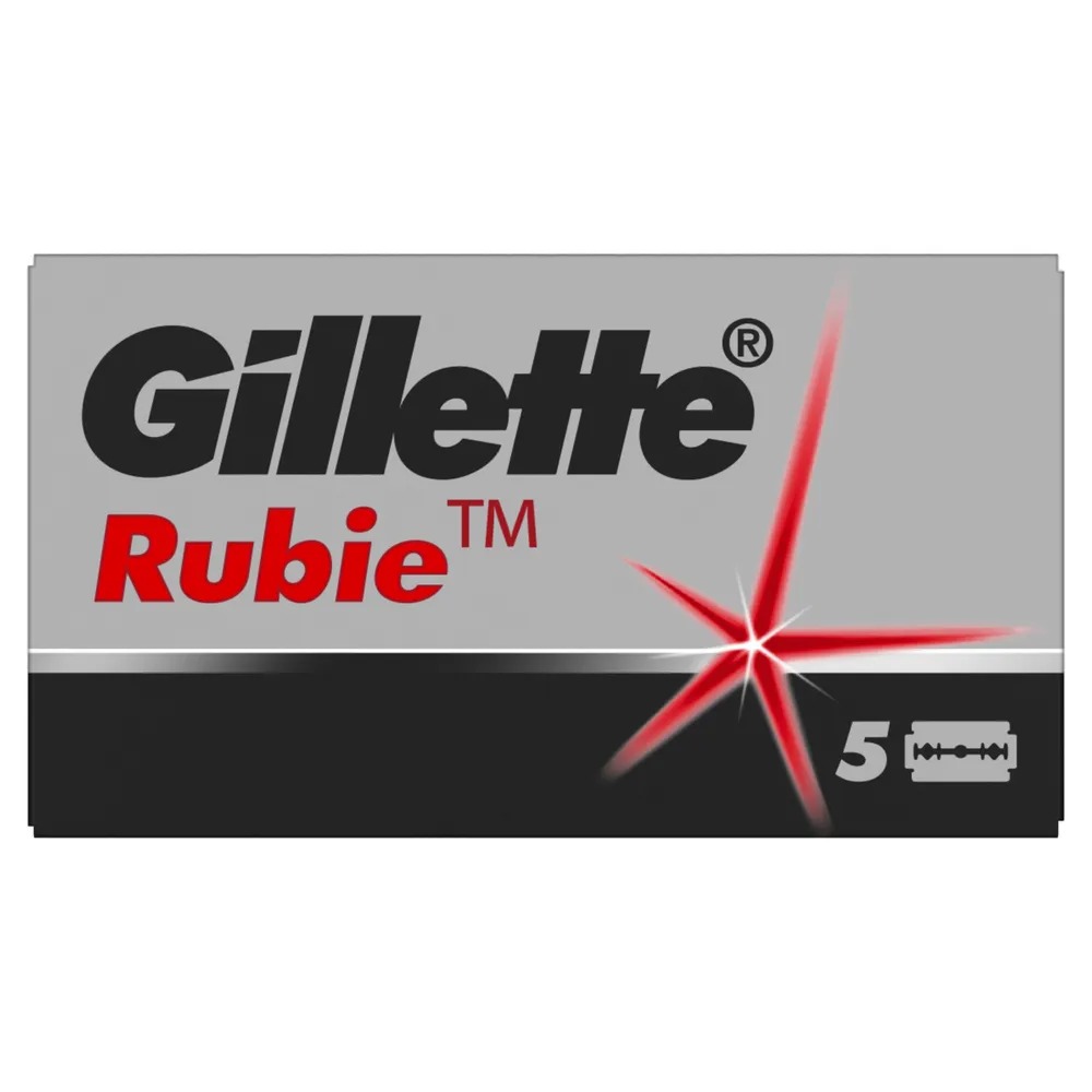 Сменные лезвия Gilette для безопасных бритв 5 шт gillette сменные лезвия для безопасных бритв rubie платиновое покрытие 5 шт