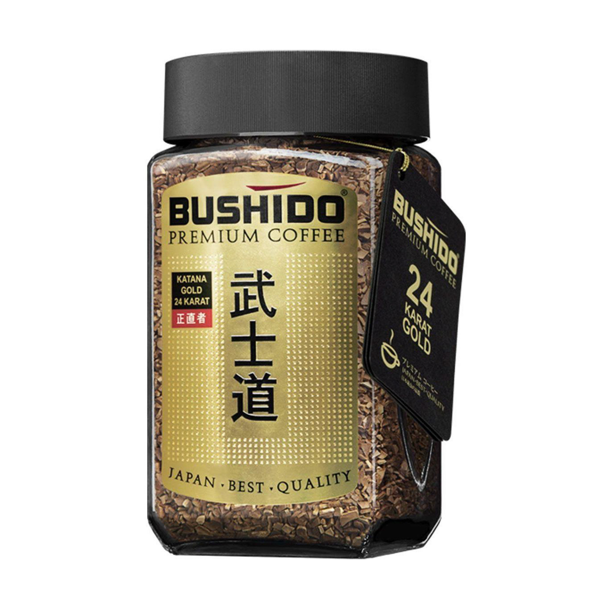 Кофе растворимый Bushido Katana Gold 100 г кофе растворимый 3 в 1 петровская слобода пломбир 18 г 25 пакетиков