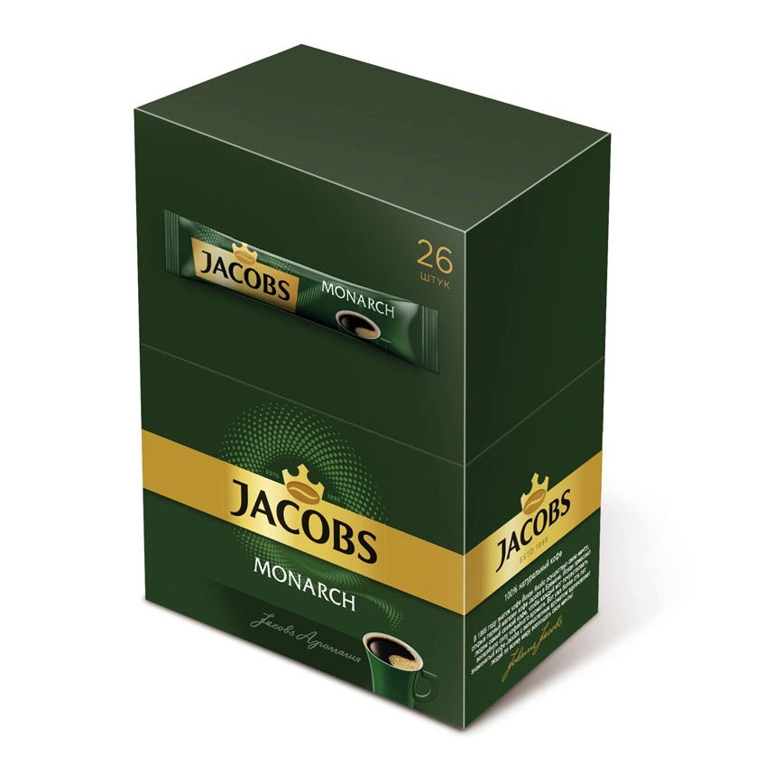 Кофе растворимый Jacobs Monarch 26х1,8 г