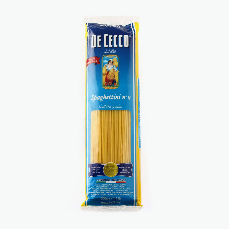 Спагетти De Cecco №11 500 г спагетти biologic tv 500 г
