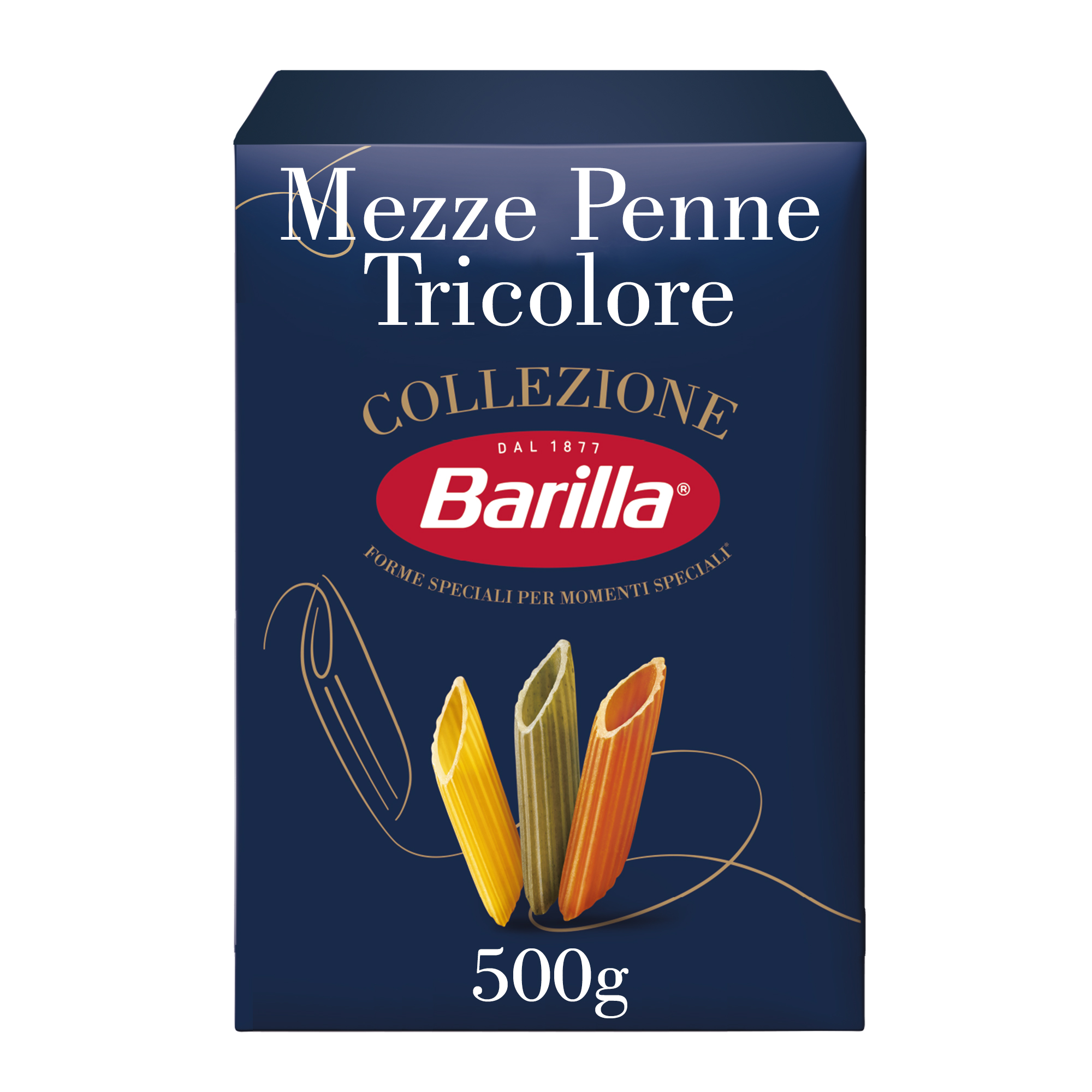 

Макаронные изделия Barilla Mezze Penne Tricolore 500 г