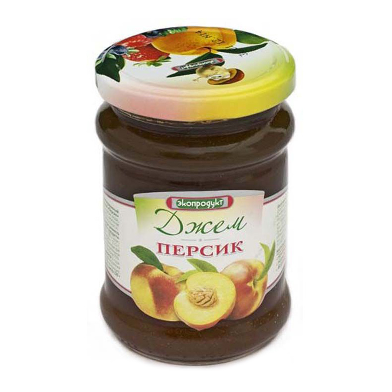 Джем Экопродукт Персик 320 г джем махеевъ персик манго 400 гр
