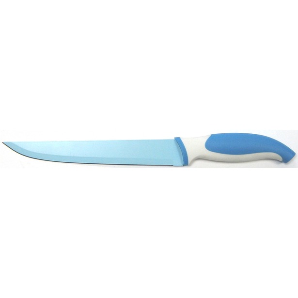 Нож для нарезки 20см синий Atlantis нож atlantis 24404 sk 20см для нарезки